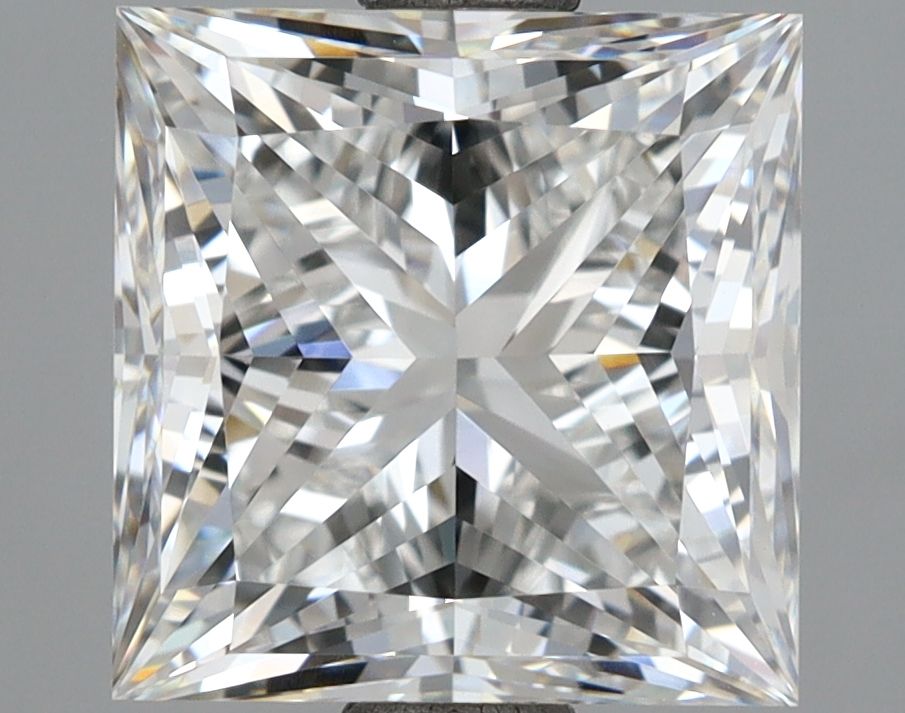 3.80 ct. princess Lab Grown Diamond front image