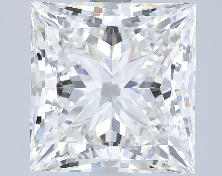 4.02 ct. princess Lab Grown Diamond front image