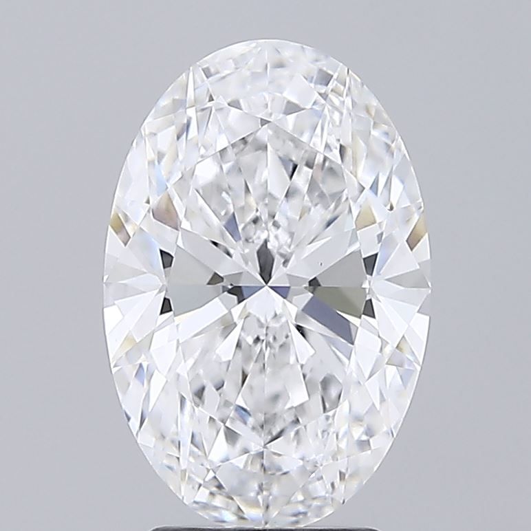 3.31 ct. oval Lab Grown Diamond front image