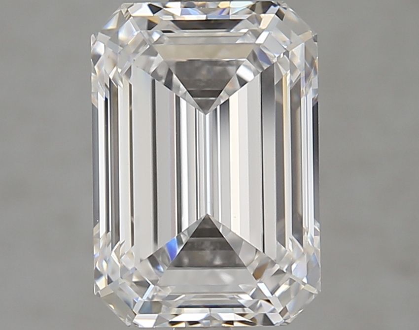 Diamant Émeraude 4.01 ct - Couleur D - Pureté VS1