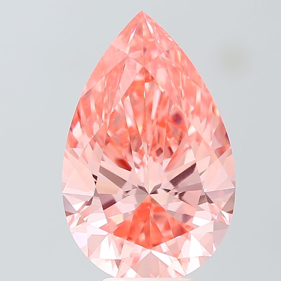 7.04 ct. pear Lab Grown Diamond front image
