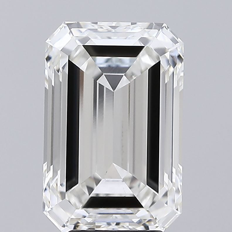 5.09 ct. emerald Lab Grown Diamond front image