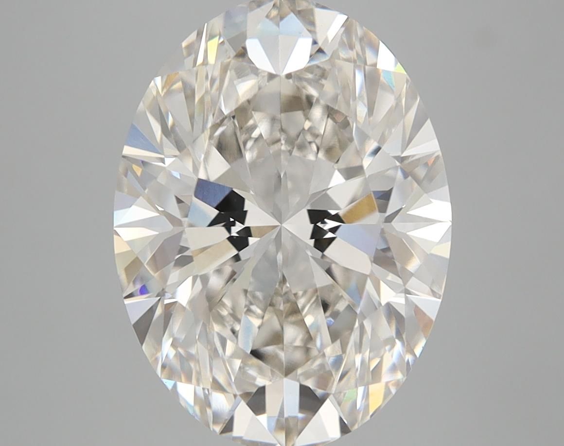 5.04 ct. oval Lab Grown Diamond front image