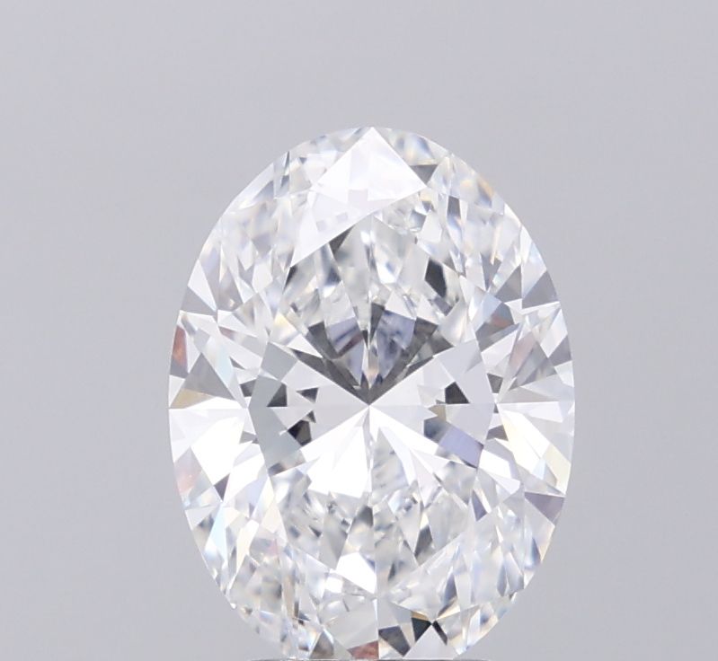 3.09 ct. oval Lab Grown Diamond front image