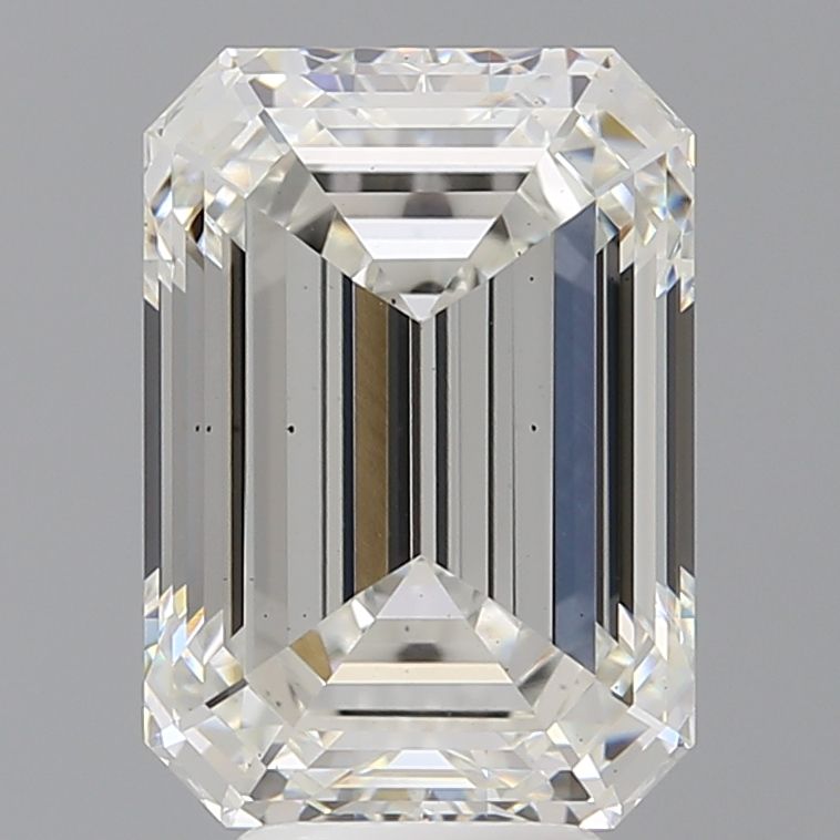 6.52 ct. emerald Lab Grown Diamond front image