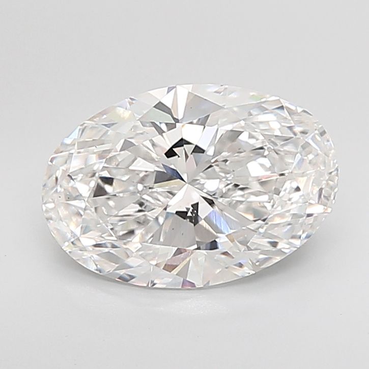 5.01 ct. oval Lab Grown Diamond front image
