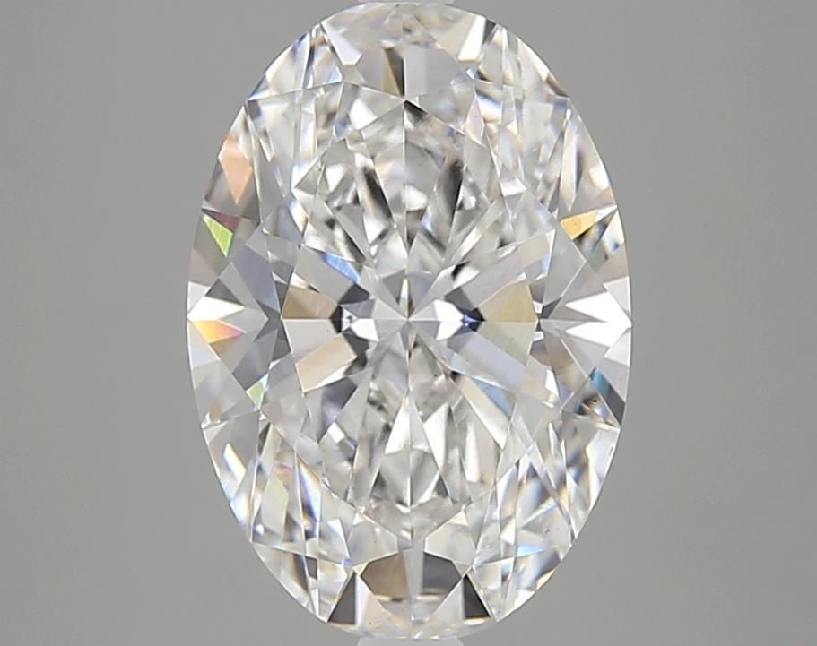3.41 ct. oval Lab Grown Diamond front image