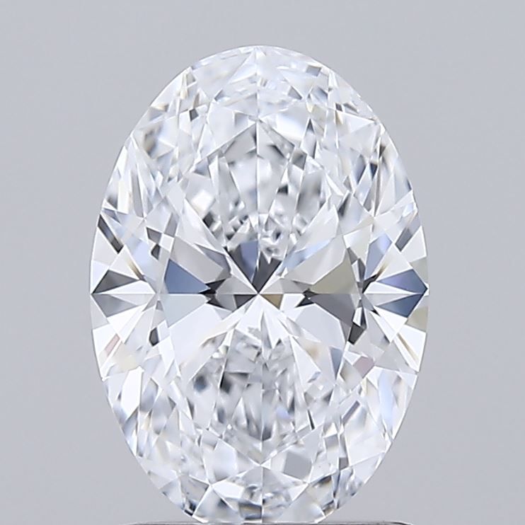 1.22 ct. oval Lab Grown Diamond front image