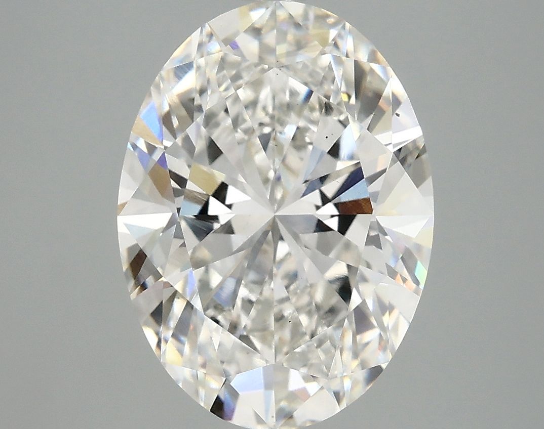 4.18 ct. oval Lab Grown Diamond front image