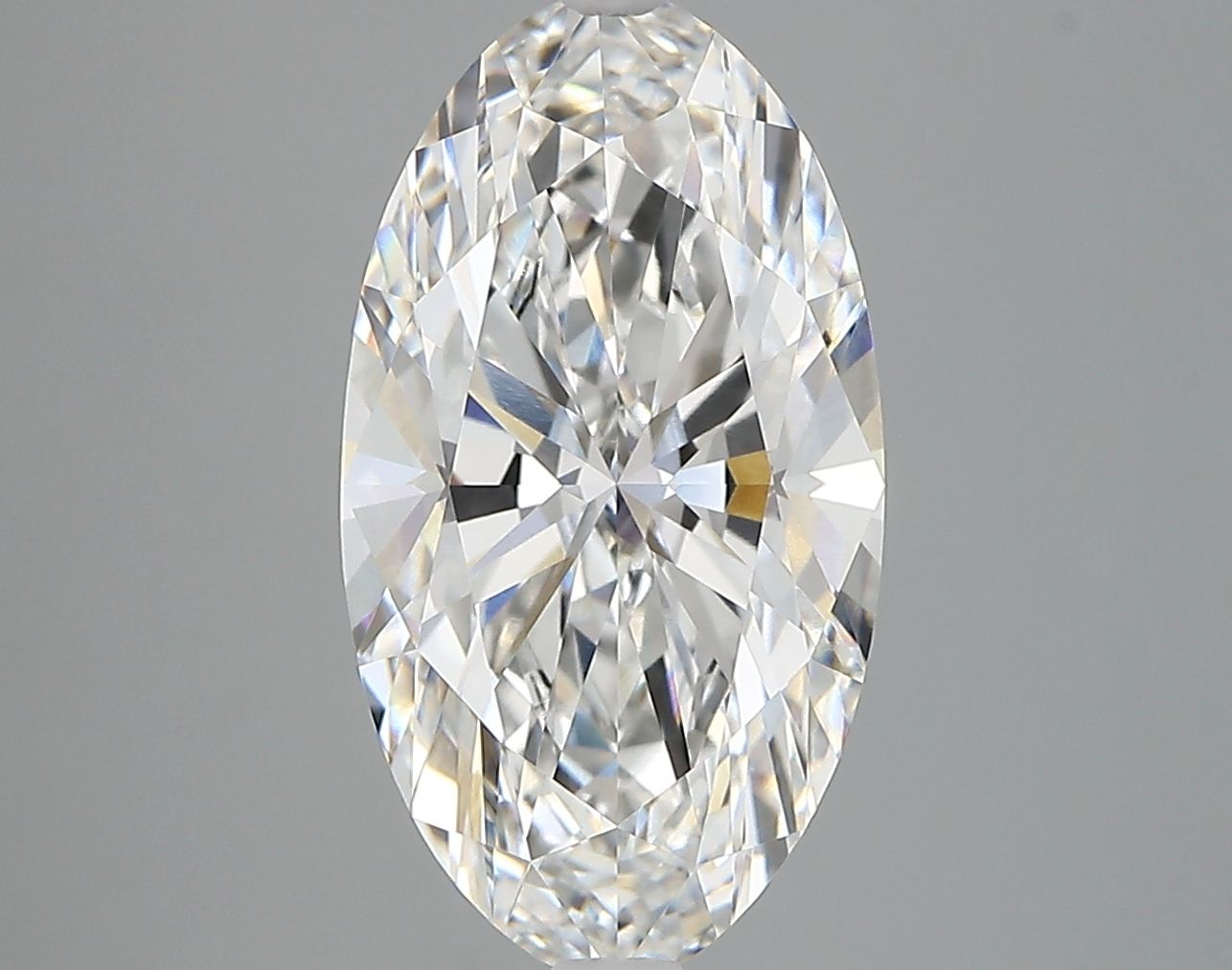 3.84 ct. oval Lab Grown Diamond front image