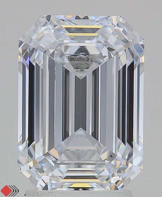 4.08 ct. emerald Lab Grown Diamond front image