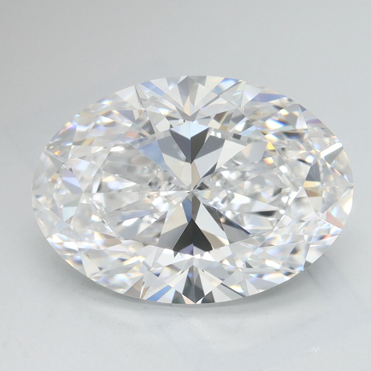 3.71 ct. oval Lab Grown Diamond front image