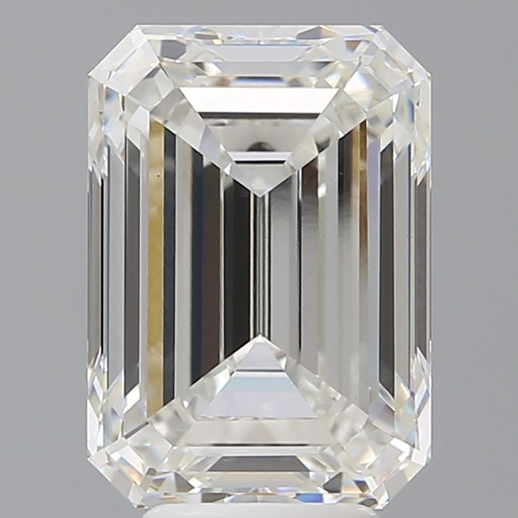 6.04 ct. emerald Lab Grown Diamond front image