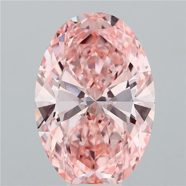 10.02 ct. oval Lab Grown Diamond front image