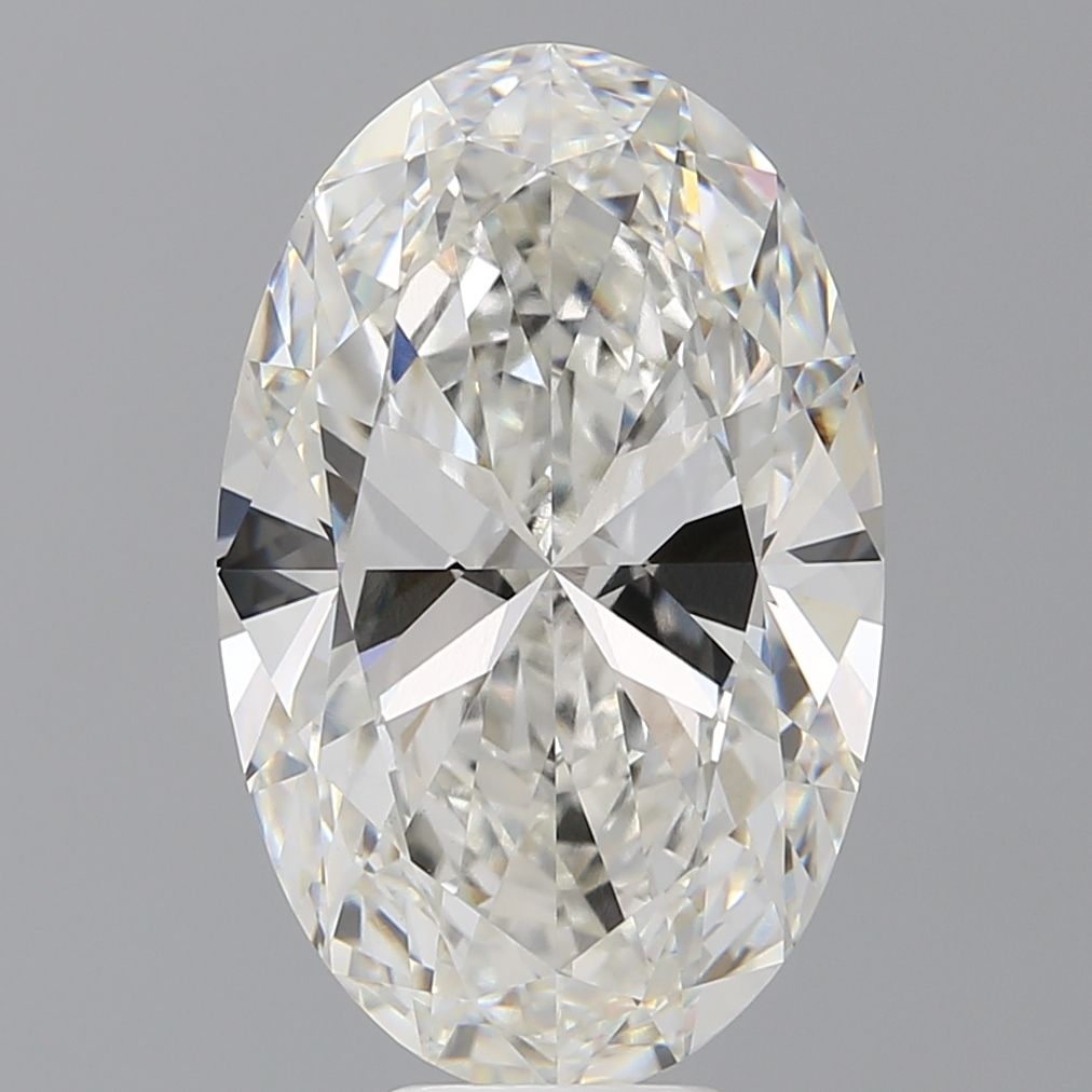7.90 ct. oval Lab Grown Diamond front image