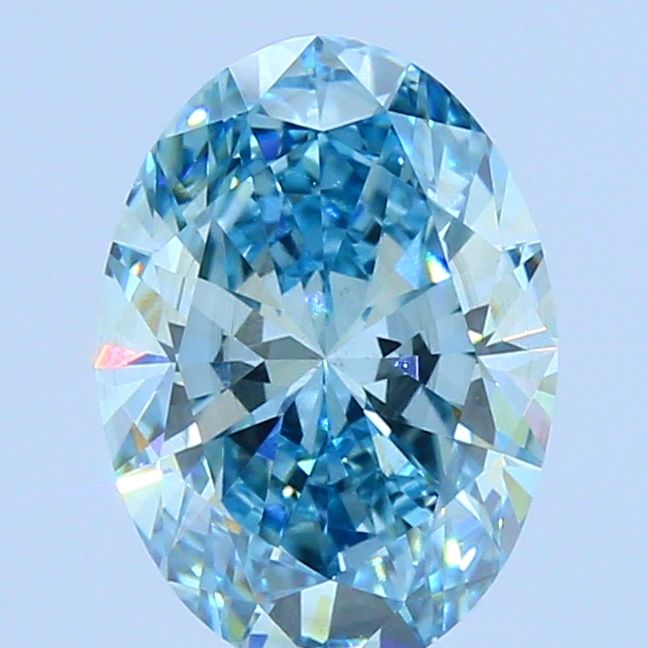 2.00 ct. oval Lab Grown Diamond front image