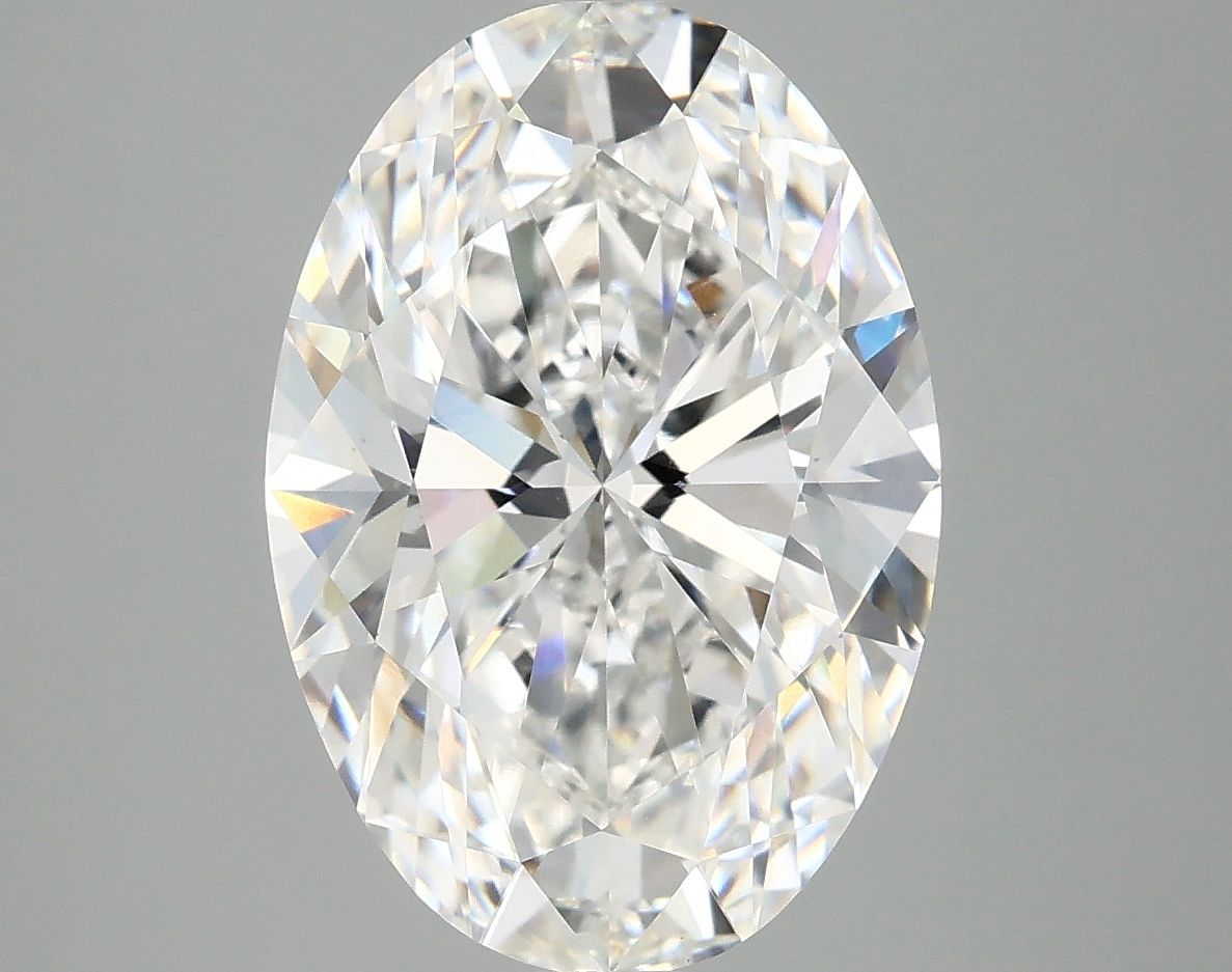 5.06 ct. oval Lab Grown Diamond front image