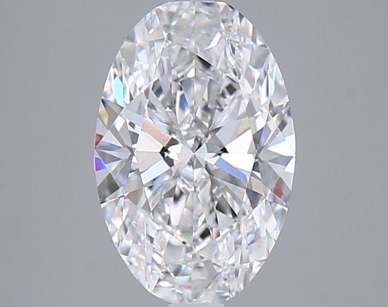 2.04 ct. oval Lab Grown Diamond front image