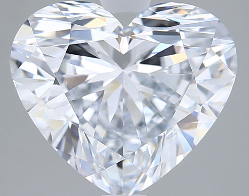 3.14 ct. heart Lab Grown Diamond front image