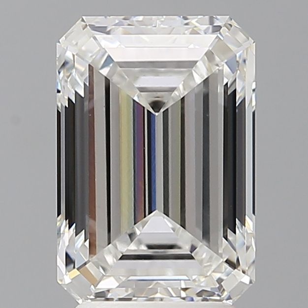 3.55 ct. emerald Lab Grown Diamond front image