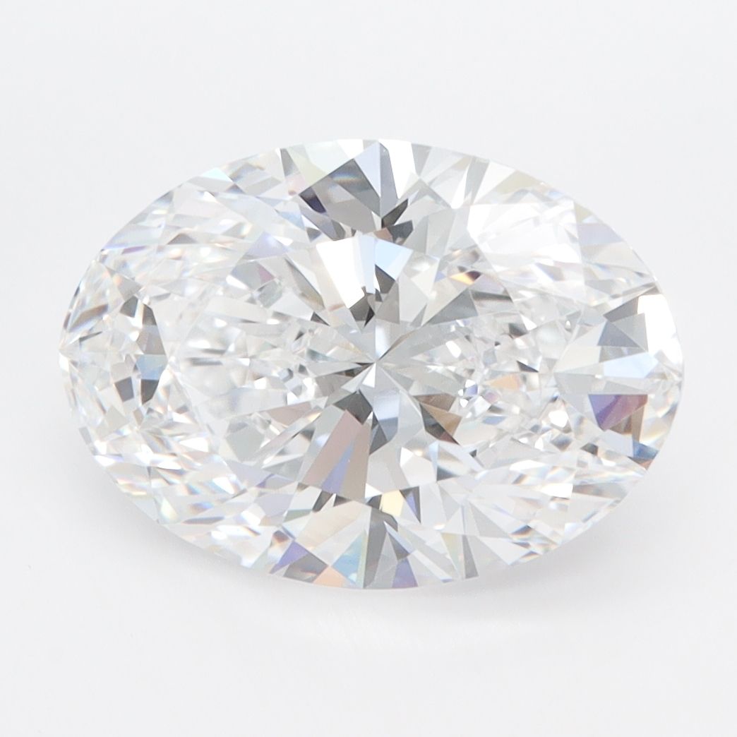 3.73 ct. oval Lab Grown Diamond front image