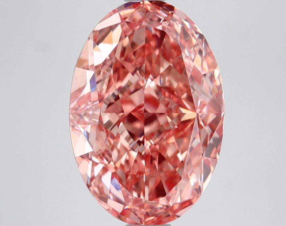 4.02 ct. oval Lab Grown Diamond front image
