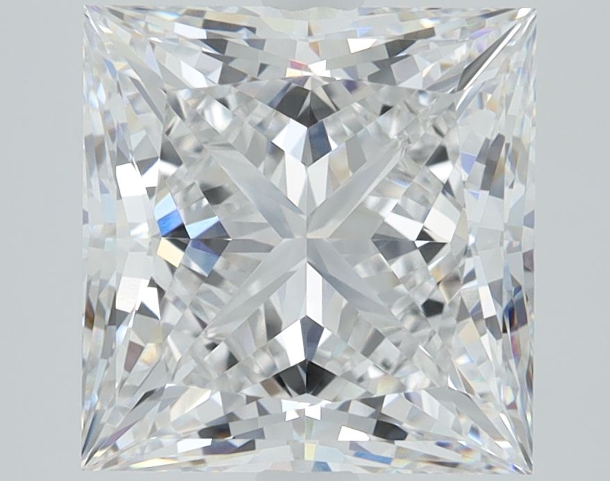 3.62 ct. princess Lab Grown Diamond front image