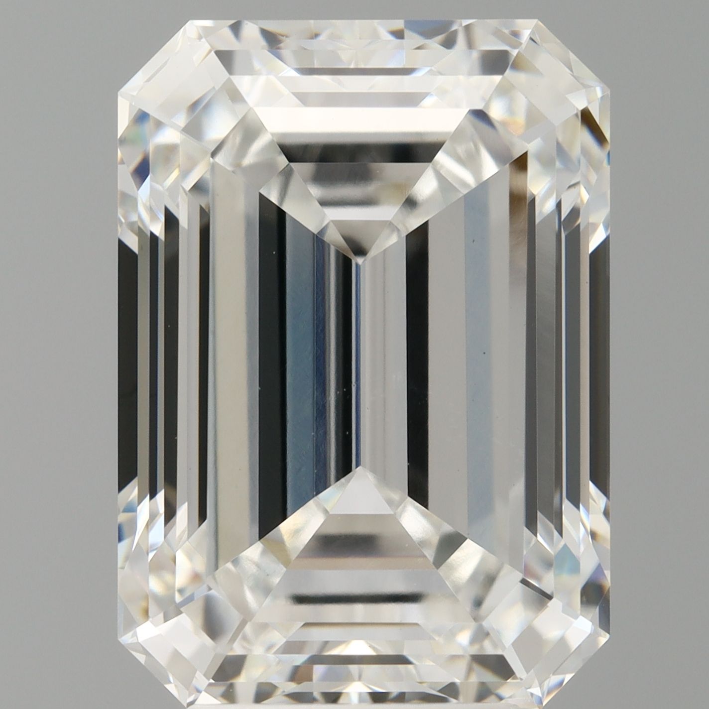 6.09 ct. emerald Lab Grown Diamond front image