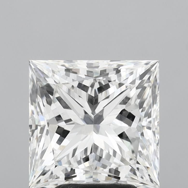 4.12 ct. princess Lab Grown Diamond front image