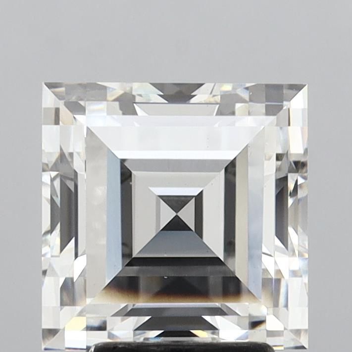 4 ct lab-grown Square radiant Diamond