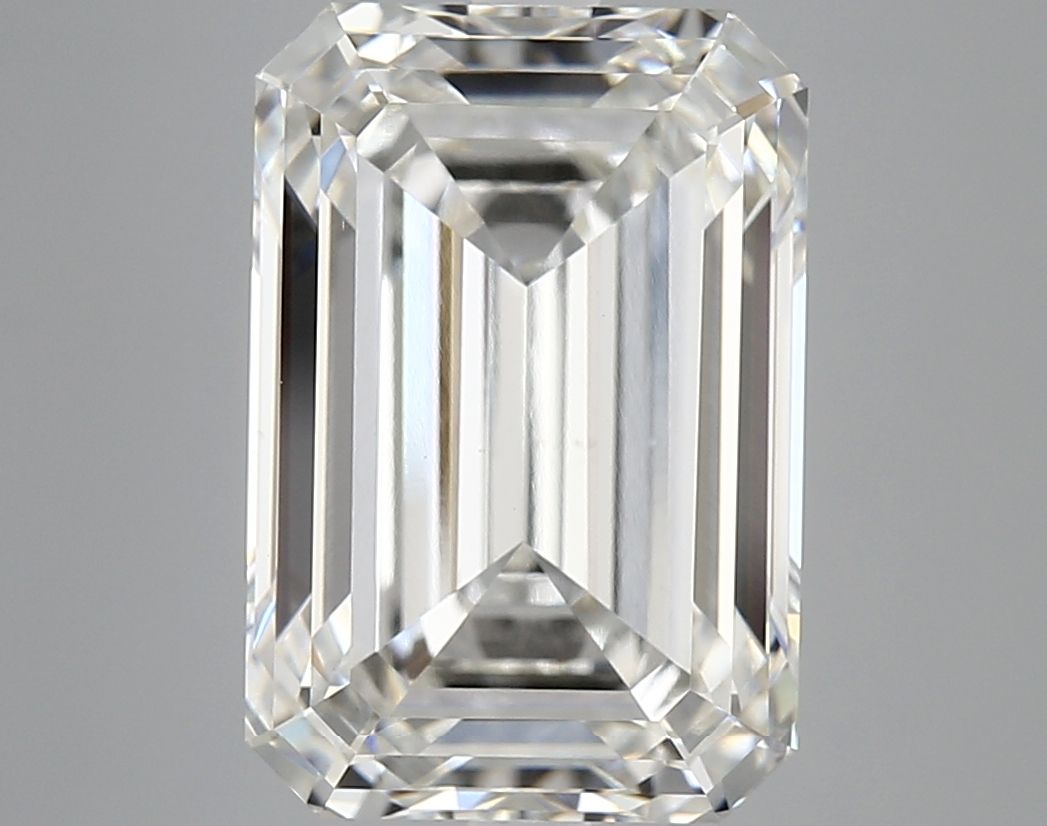 8.08 ct. emerald Lab Grown Diamond front image