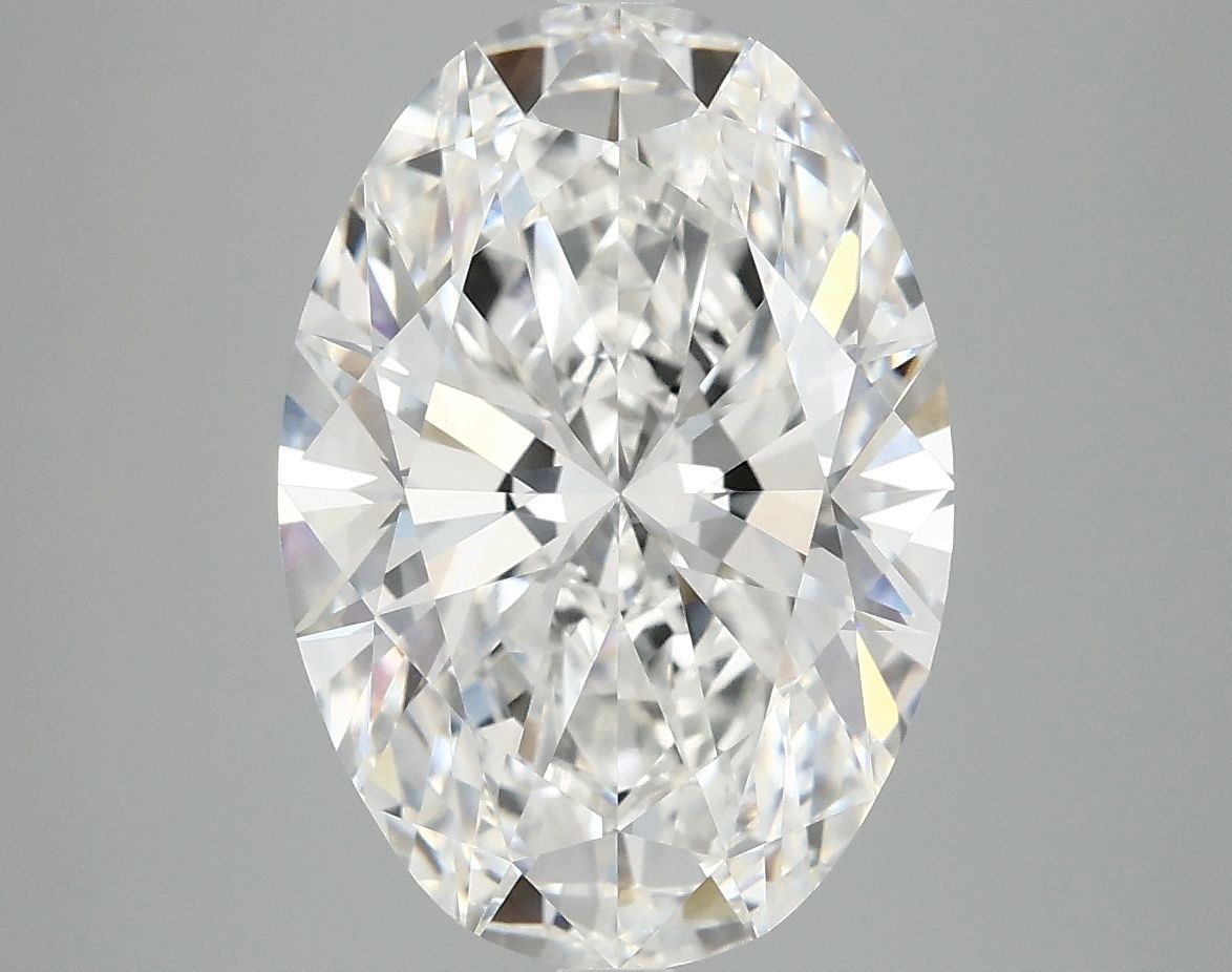 5.01 ct. oval Lab Grown Diamond front image