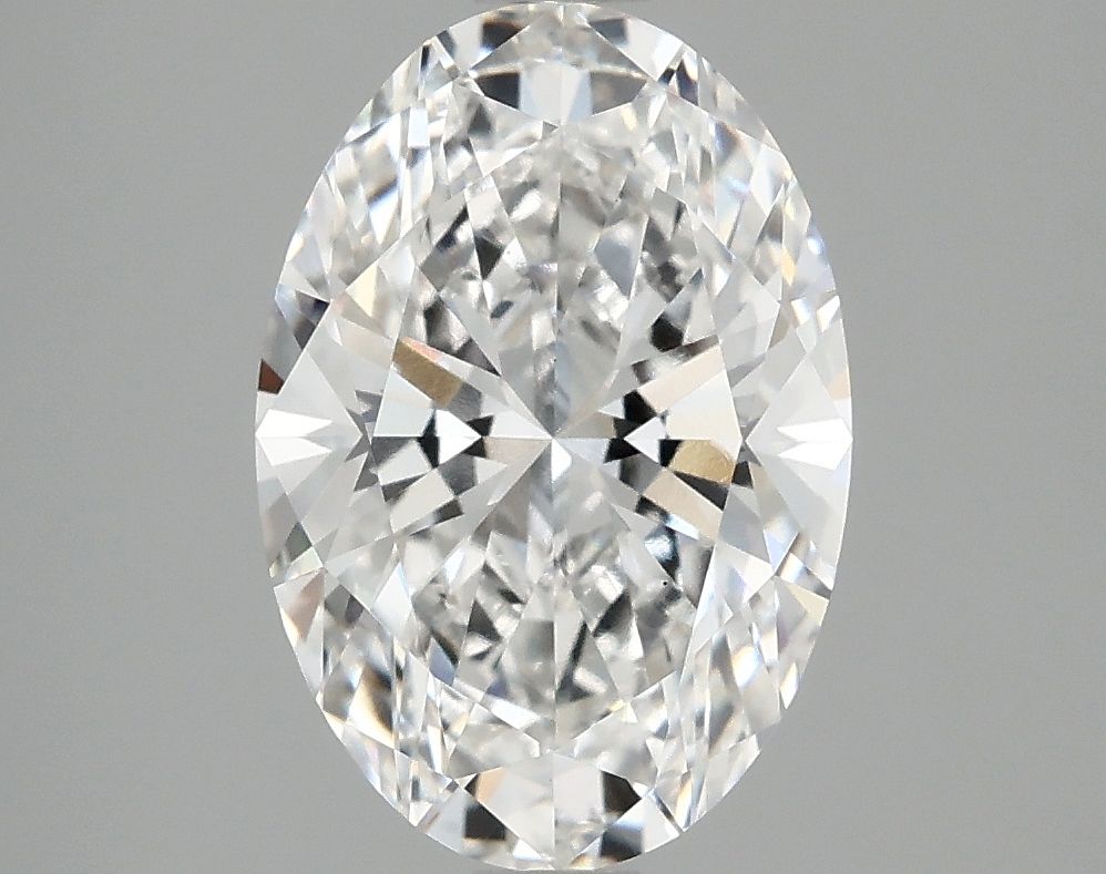 2.93 ct. oval Lab Grown Diamond front image