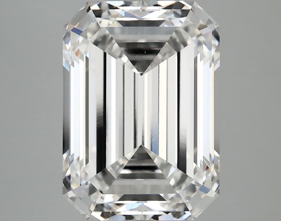 5.03 ct. emerald Lab Grown Diamond front image