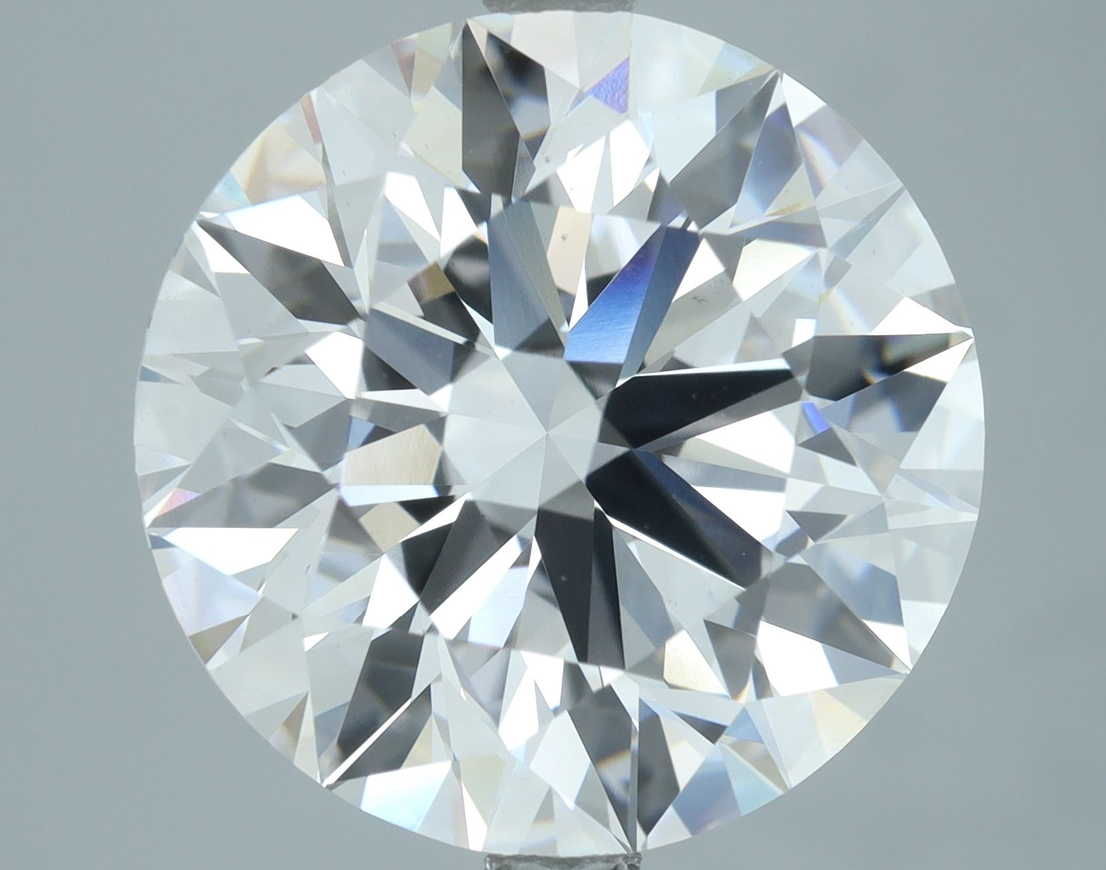 7.14 ct. round Lab Grown Diamond front image