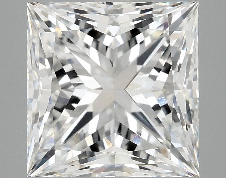 4.04 ct. princess Lab Grown Diamond front image
