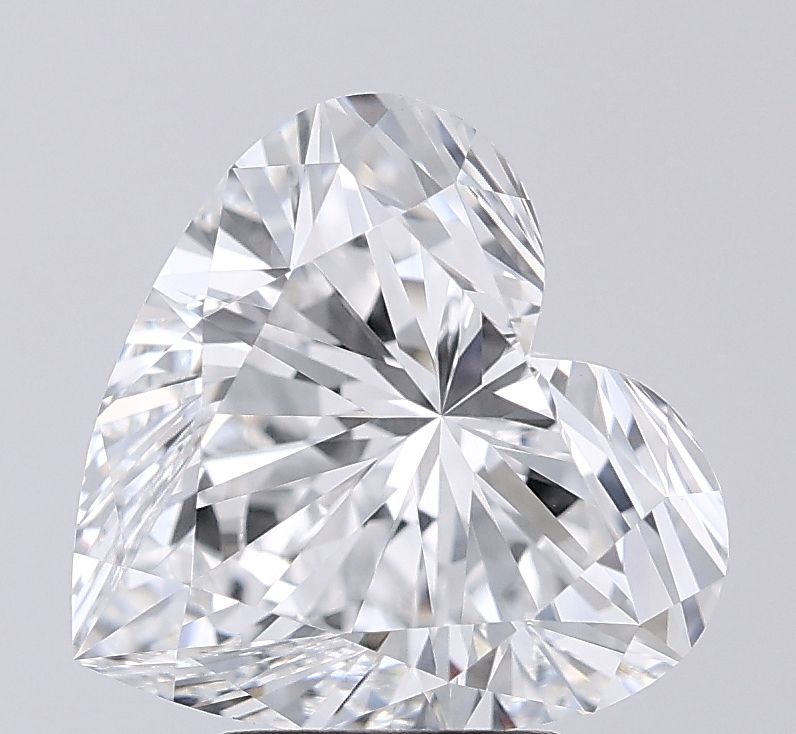 5.06 ct. heart Lab Grown Diamond front image