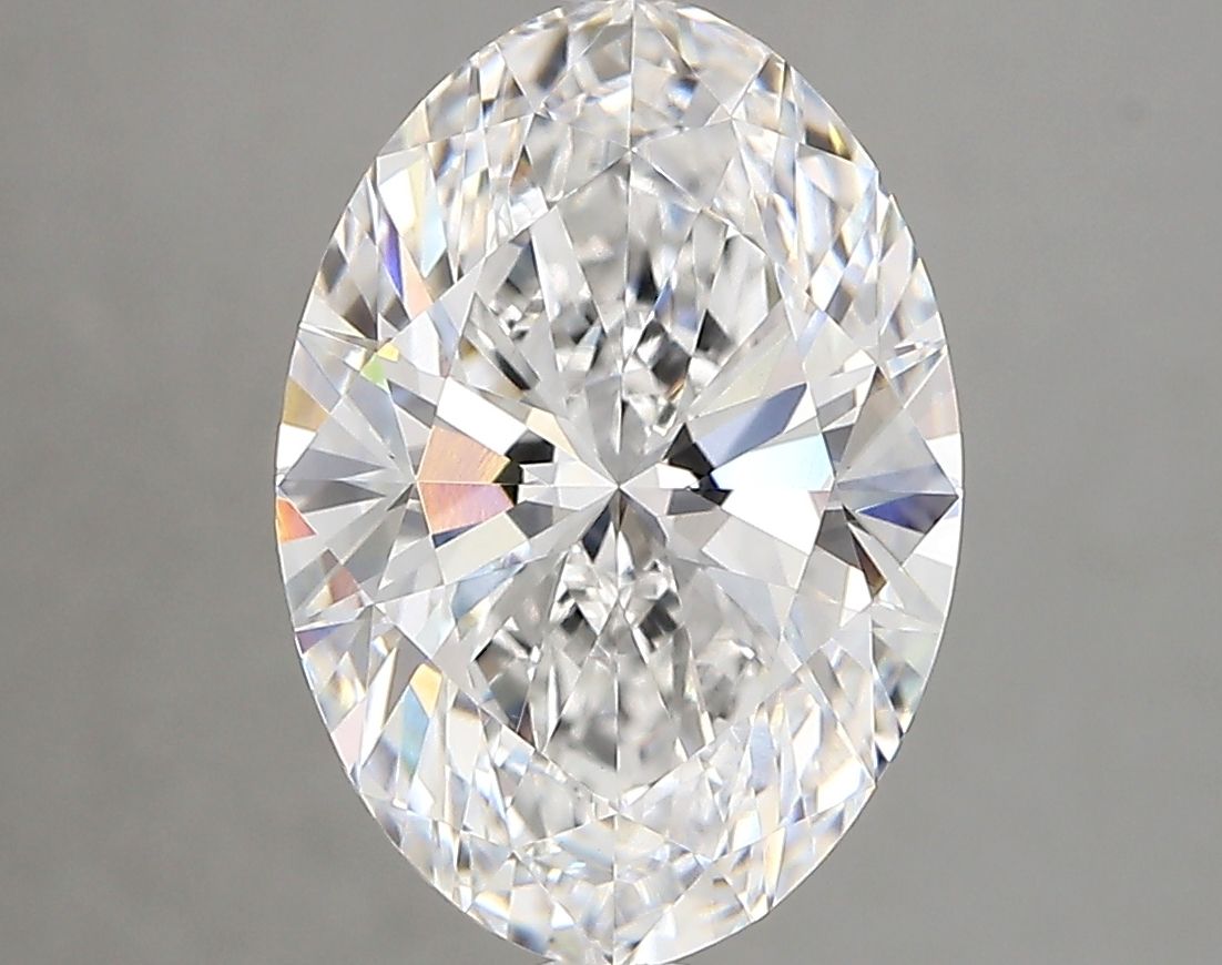 4.02 ct. oval Lab Grown Diamond front image