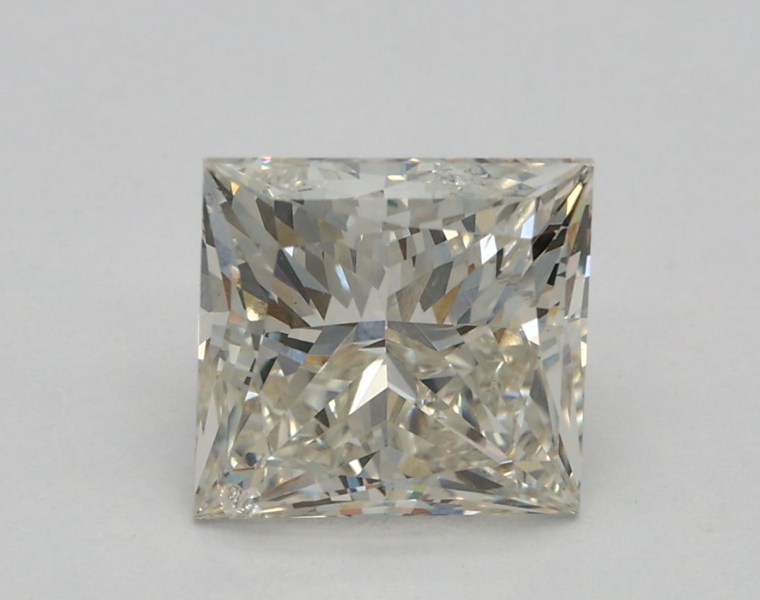 2.10 ct. princess Lab Grown Diamond front image