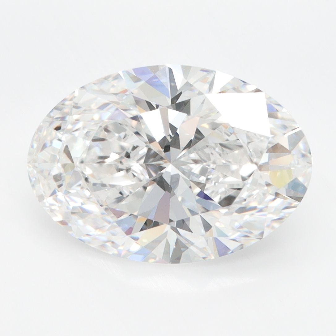 4.02 ct. oval Lab Grown Diamond front image