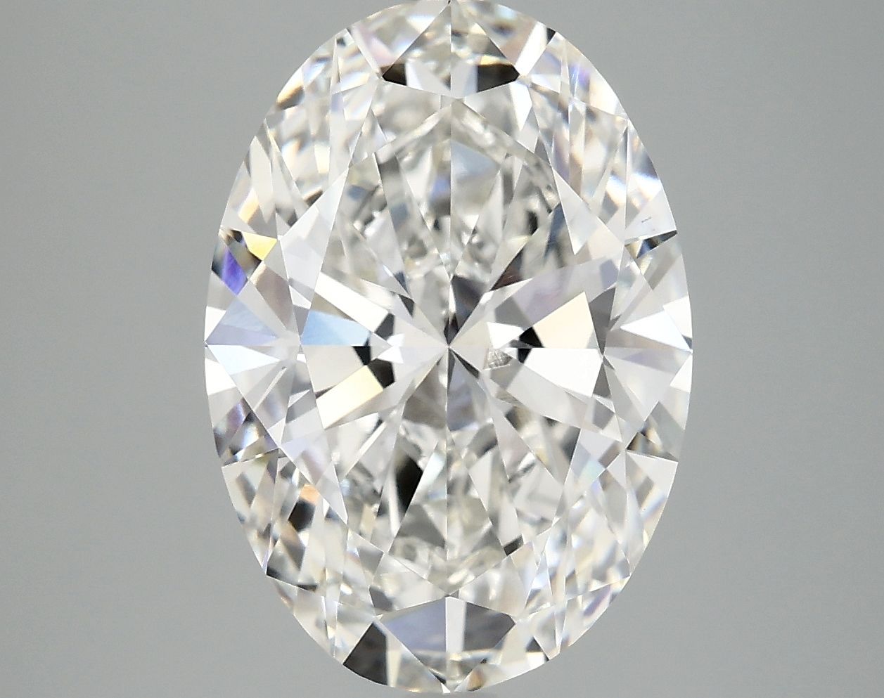 5.05 ct. oval Lab Grown Diamond front image