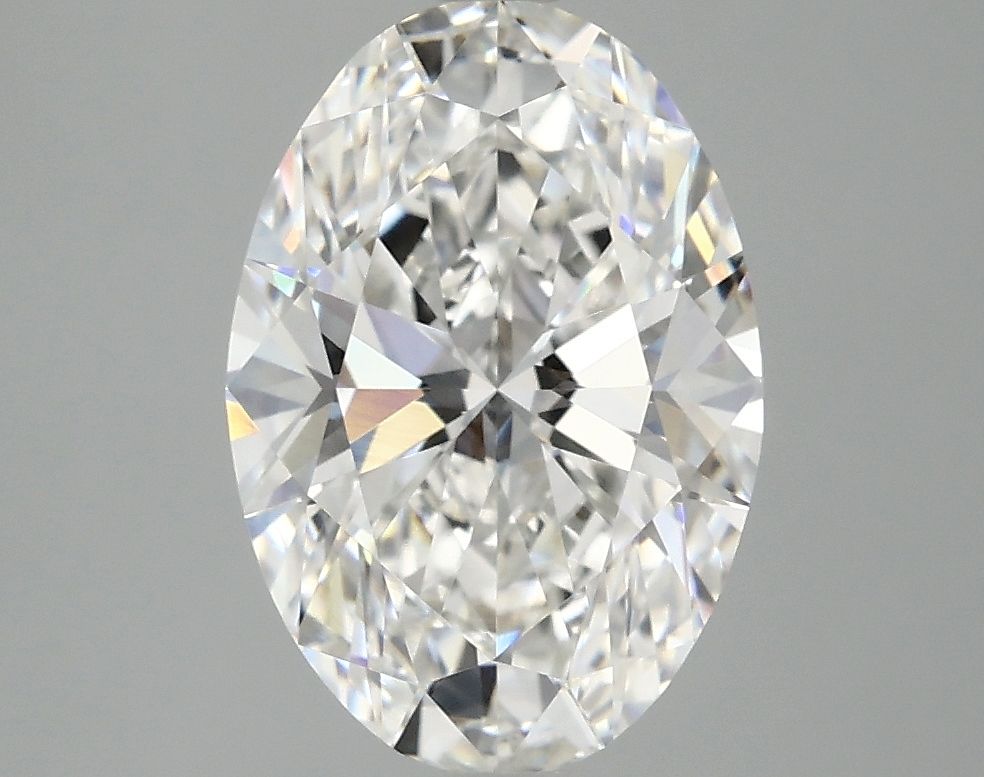 2.87 ct. oval Lab Grown Diamond front image