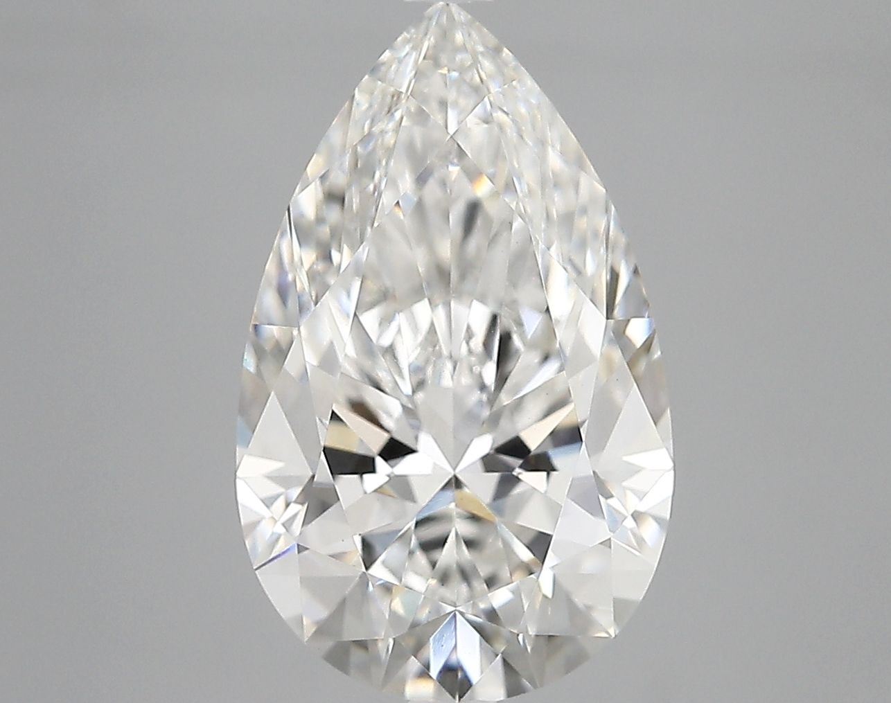 4.50 ct. pear Lab Grown Diamond front image