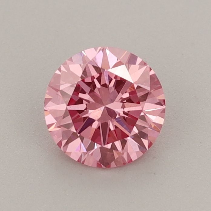 0.63 CT Fancy Vivid Pink ROUND