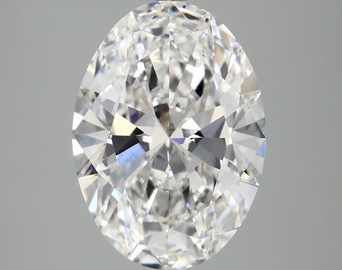 3.89 ct. oval Lab Grown Diamond front image