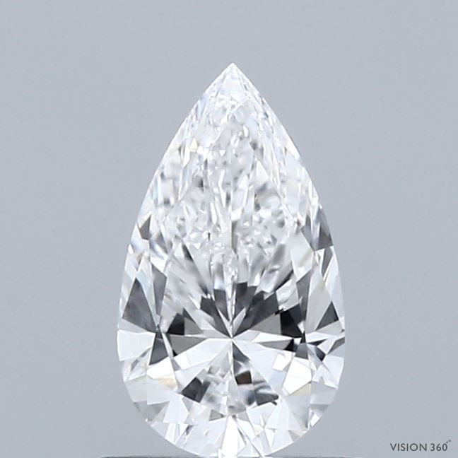 0.82 ct lab-grown Pear Diamond