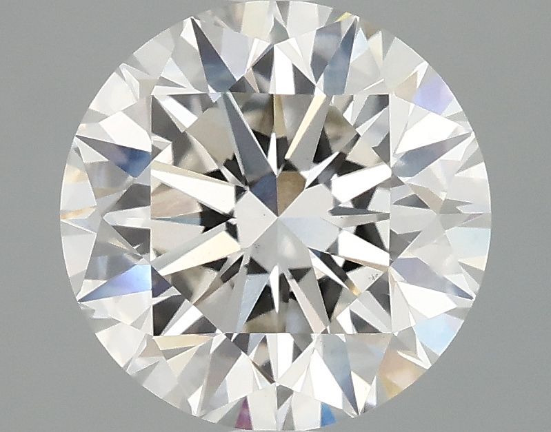 2.56 ct. round Lab Grown Diamond front image