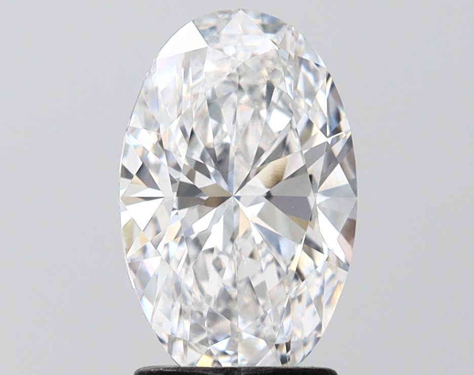 2.10 ct. oval Lab Grown Diamond front image