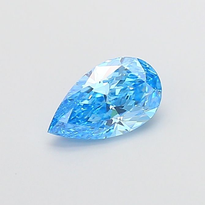 1.03 CT Fancy Vivid Blue PEAR