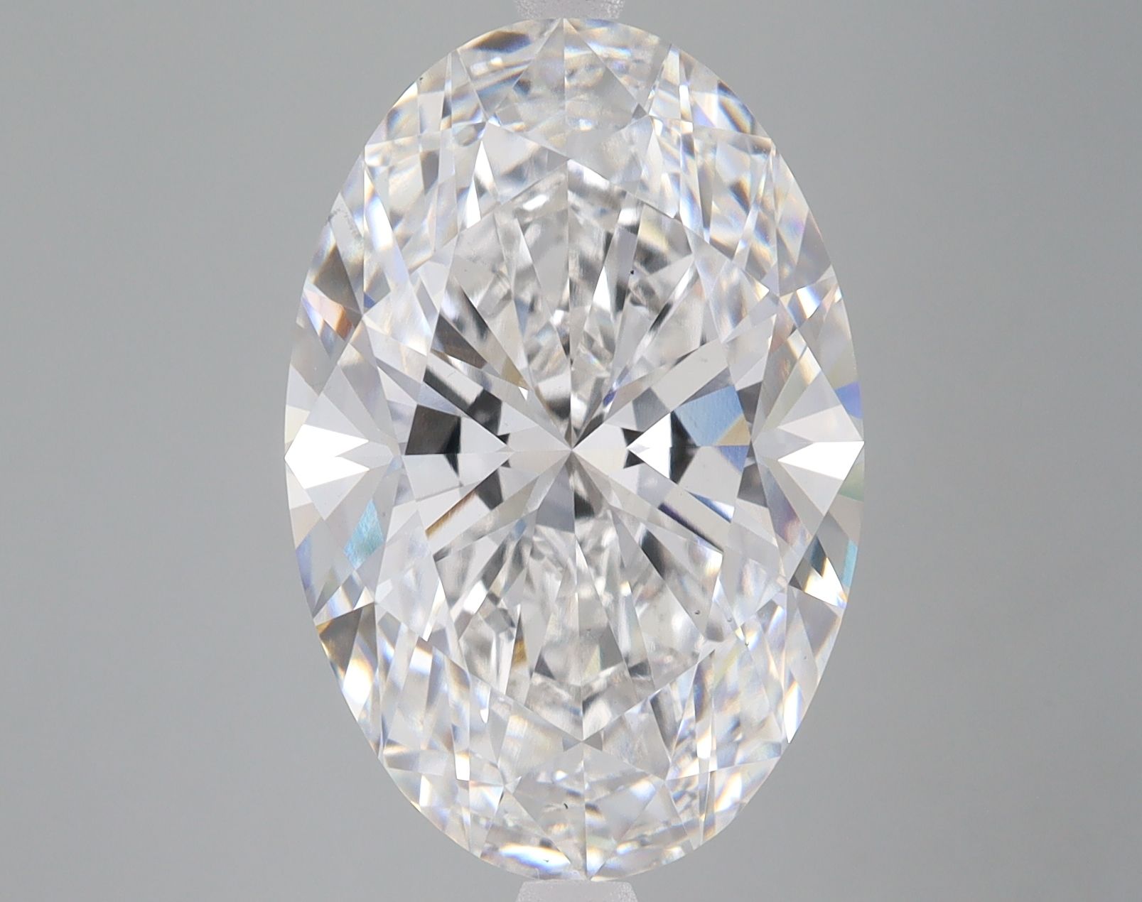 8.24 ct. oval Lab Grown Diamond front image
